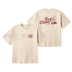 Yeonjun Ice Cream Graphic Crewneck T-shirt