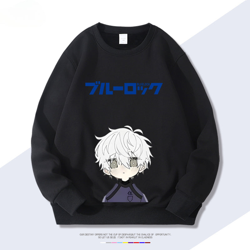 Casual Anime Figure Crew Neck SweatShirt