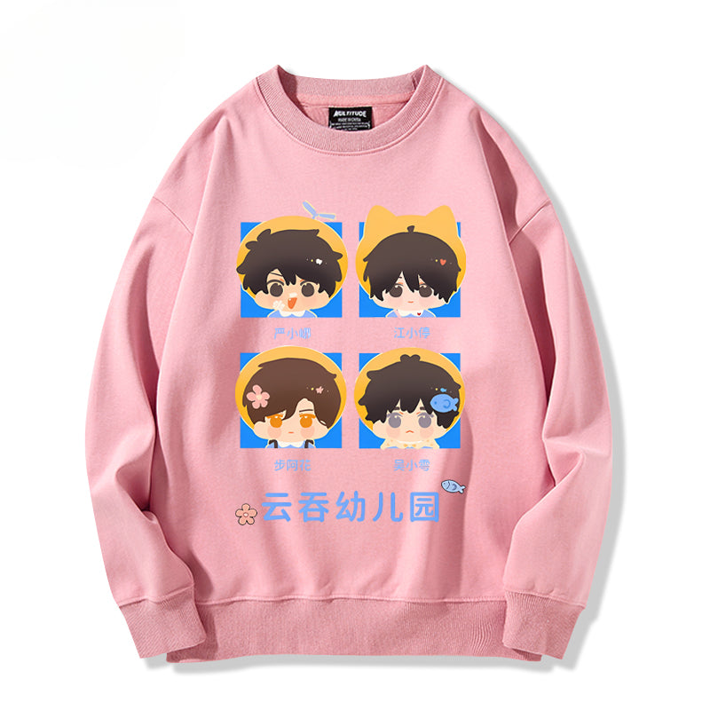 Casual Anime Graphic Women's Sweatshirt