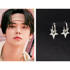 Yeonjun Same Style Star Earrings