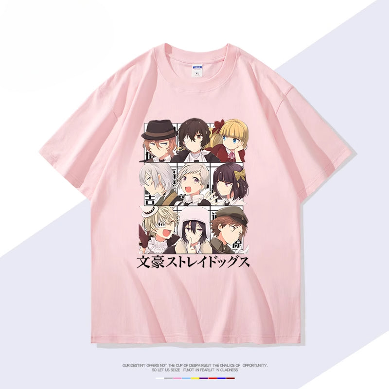 Casual Anime Short Sleeve Summer T-Shirt
