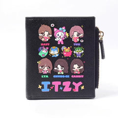 WITZY Short Zipper Wallet Purse
