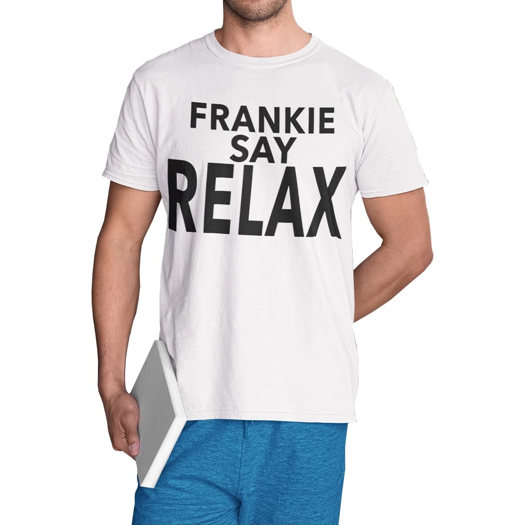 Frankie Say Relax Shirt Friends Ross Geller T-shirt