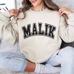 Malik Printed Sweatshirt Top