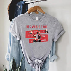 BANGTAN World Tour Graffiti T-Shirt Top