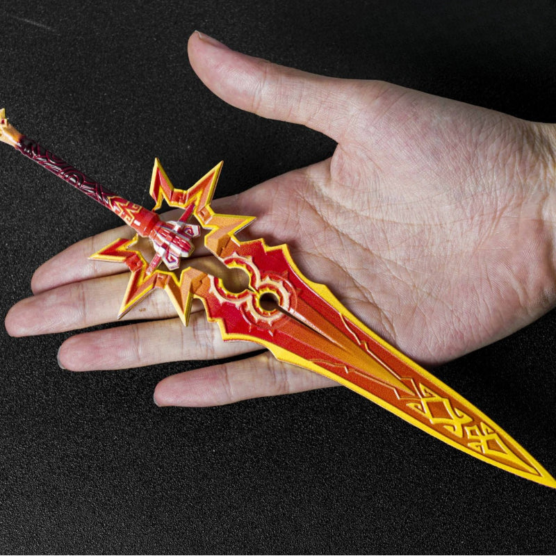 Game Metal Sword Model Ornament