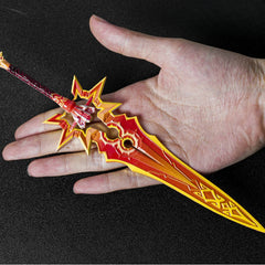 Game Metal Sword Model Ornament