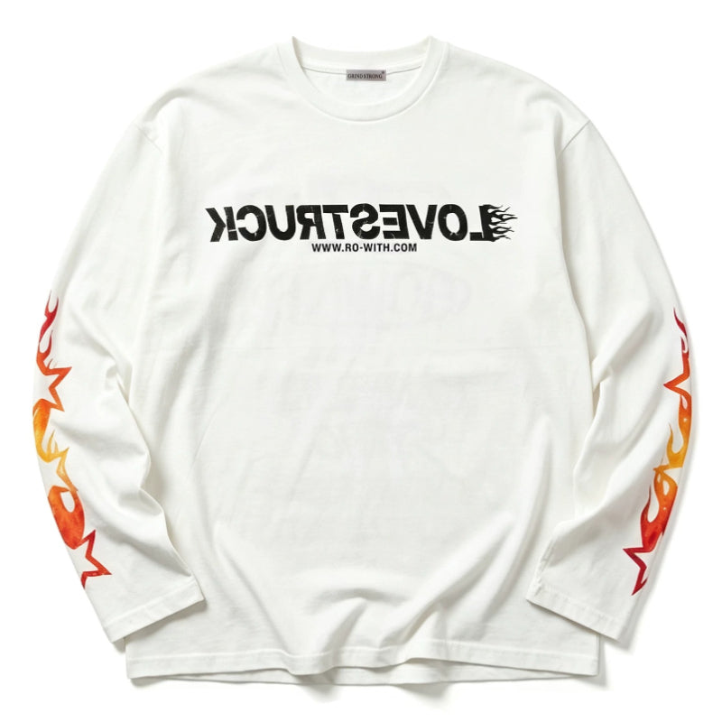 Jungkook Same Style White Long-sleeved T-shirt