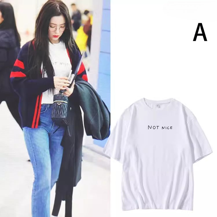 Irene Seulgi Wendy Same Short-sleeved T-shirt