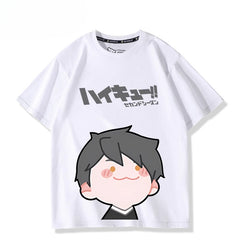 Cute Anime Graphic Short Sleeve T-Shirt