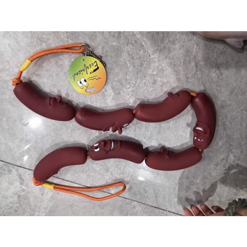 Dog String of Large Sausage Leash