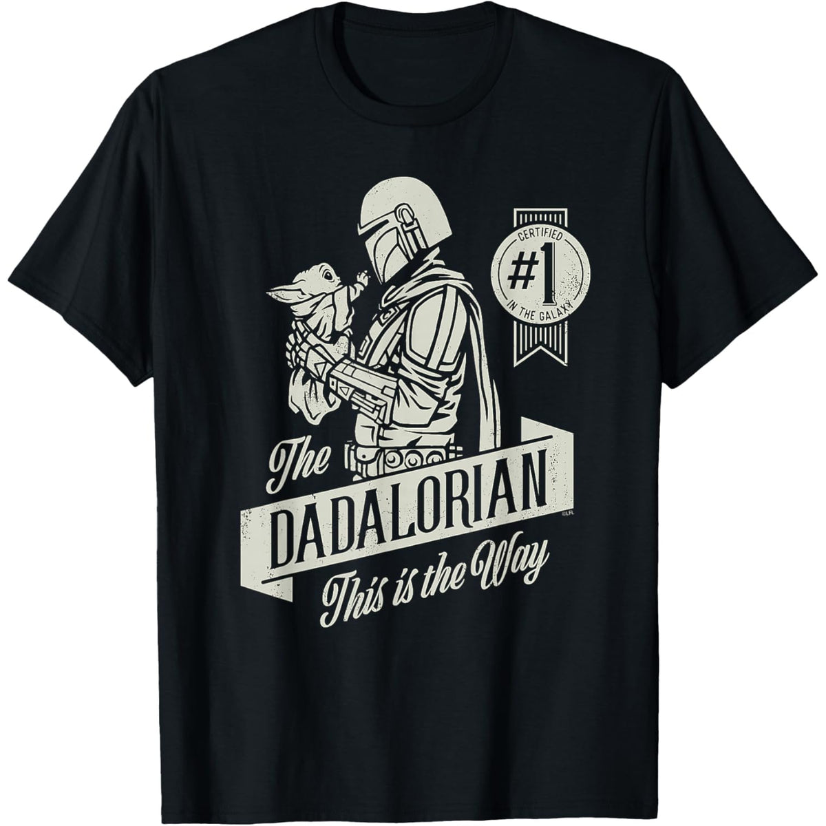 The Mandalorian and Grogu Dadalorian T-Shirt