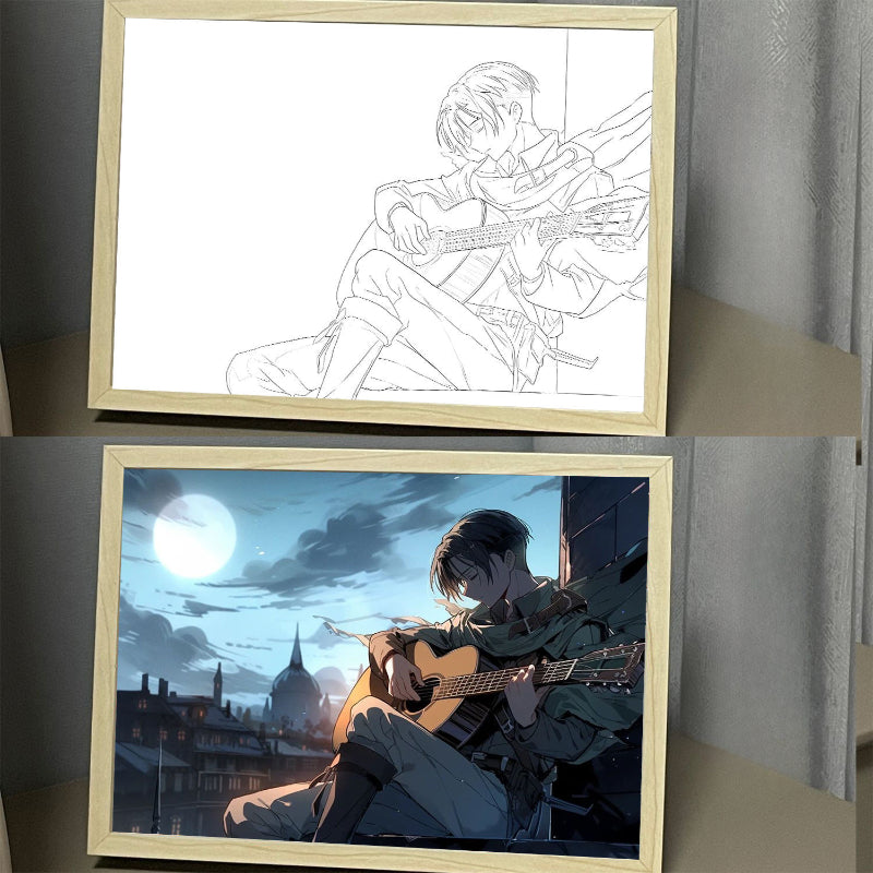 Decorative Anime Photo Frame Dimming Light