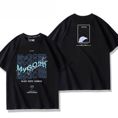 Men's and Women's Anime Pattern T-shirt