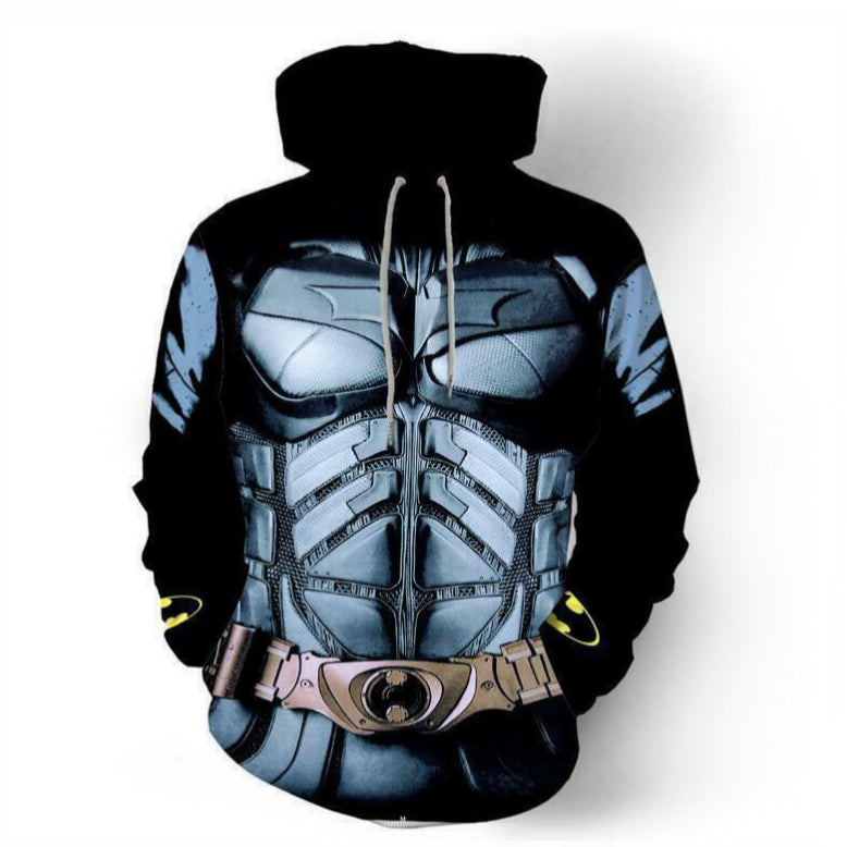 Cool Men's Moon Knight Digital Print Cosplay Hoodie