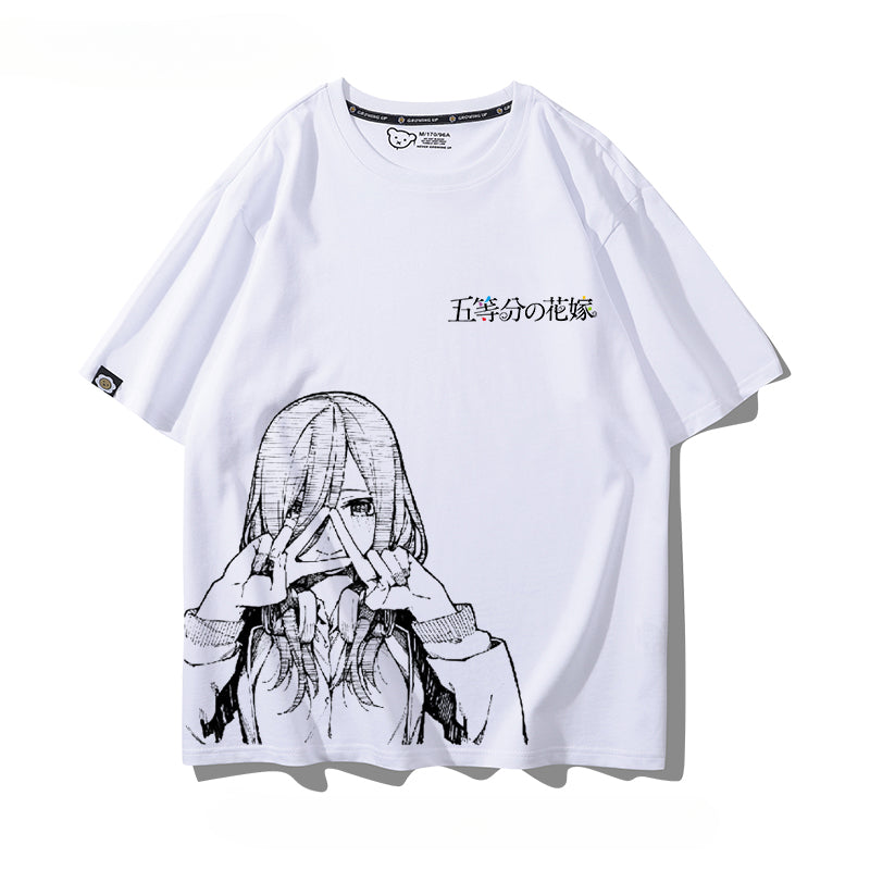 Nakano Short-sleeved Cotton T-shirt