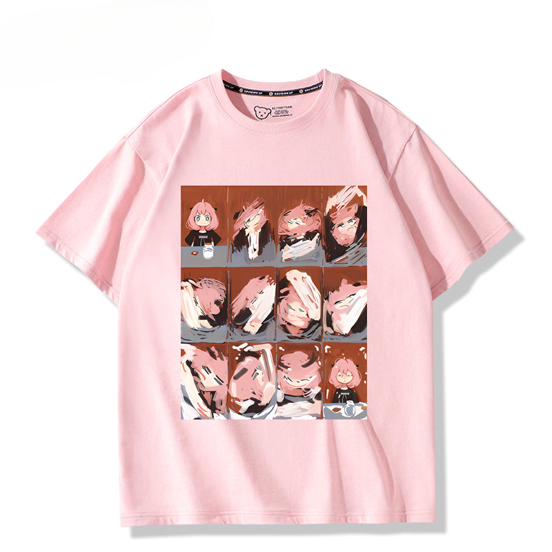 Funny Anime Aniya Short Sleeve T-Shirt
