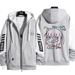 Unisex Bocchi Anime Cos Zipper Jacket