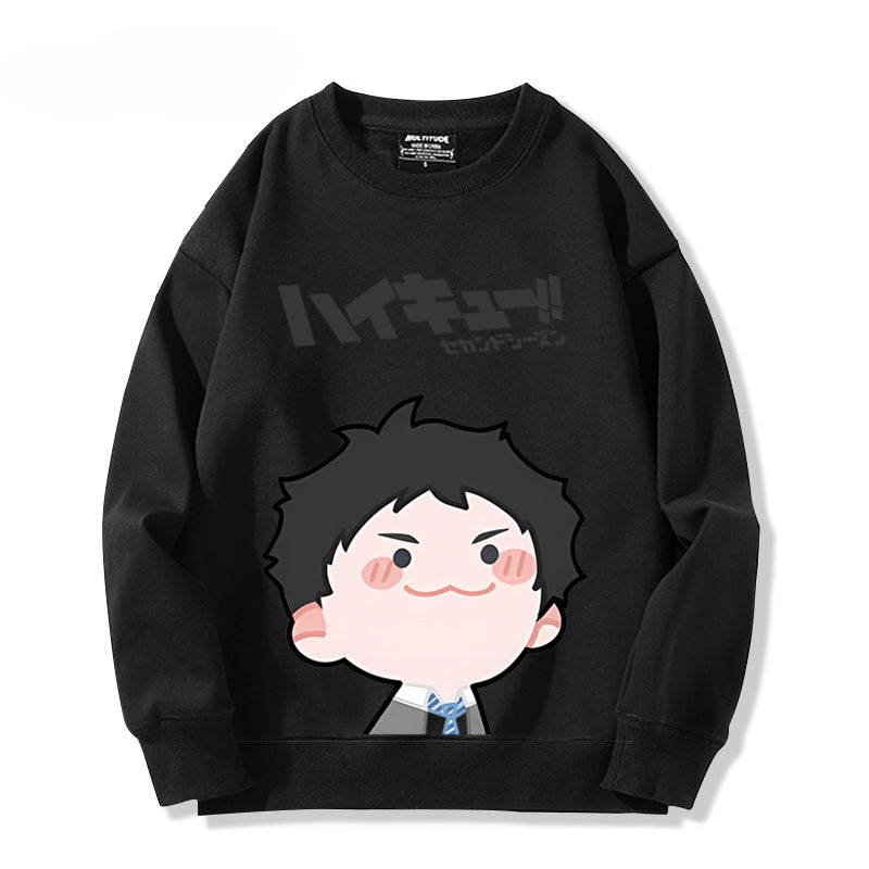 Cute Hinata Anime Pullover Sweatshirt
