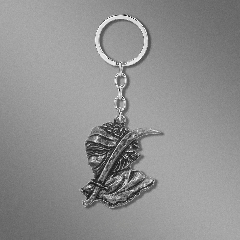 Cool Curved Sword Talisman Cos Keychain Pendant – TTAesthetic