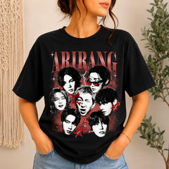Bangtan AIRANG World Tour Collage Aesthetic T-shirt
