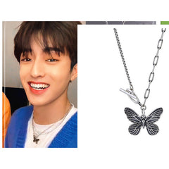 HARUTO Butterfly OT Chain Necklace