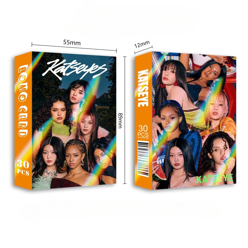30pcs KATSEYE Photocards