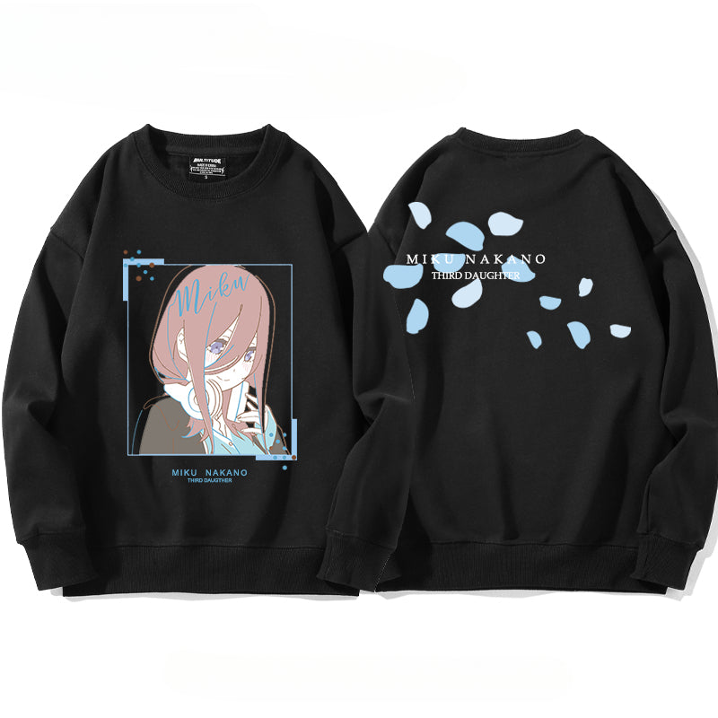 Nakano Anime Crew Neck Sweatshirt