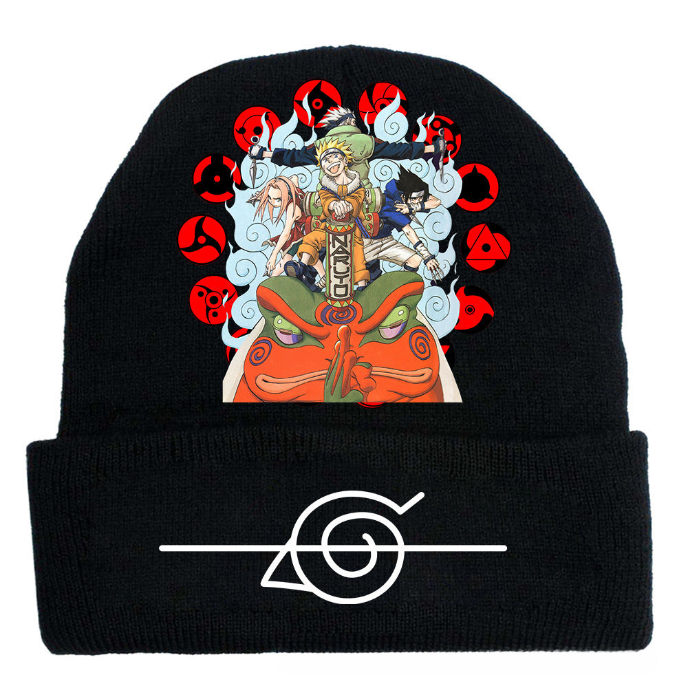 Casual Anime Printed Beanie