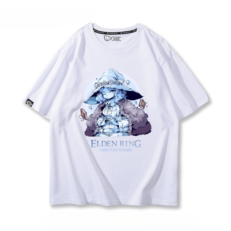 Casual Ranni The Witch Game Short-sleeved T-shirt