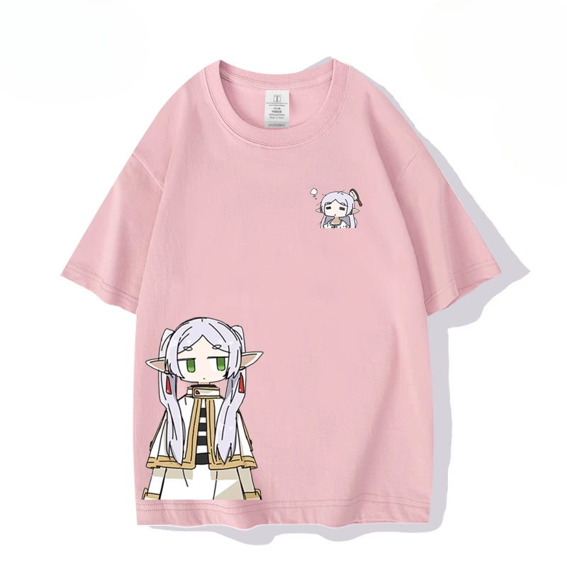 Creative Anime Short Sleeve Cotton T-Shirt