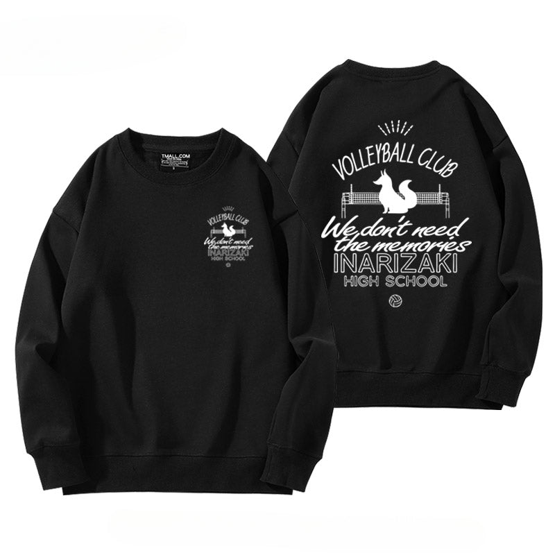 Inarizaki High School Crew Neck Sweatshirt