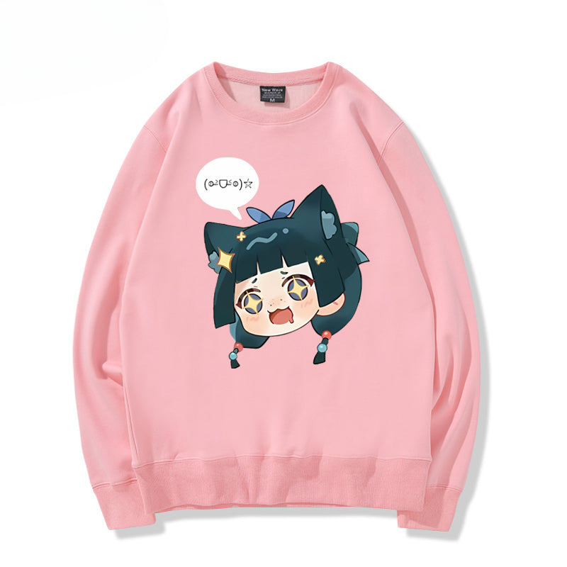 Women's Anime Printed Cos Sweatshirt