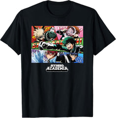 Midoriya Bakugo Uraraka Group Anime T-Shirt