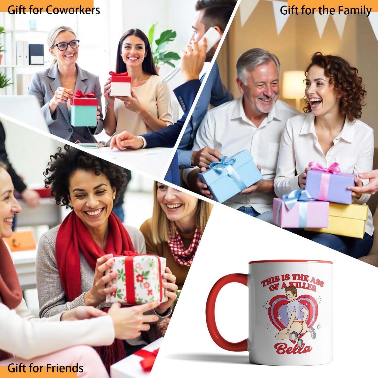 This is the Ass of a Killer Bella Funny Humorous Office Coffee Mug Tea Cup