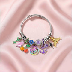 Katseye Charm Pendant Bracelet