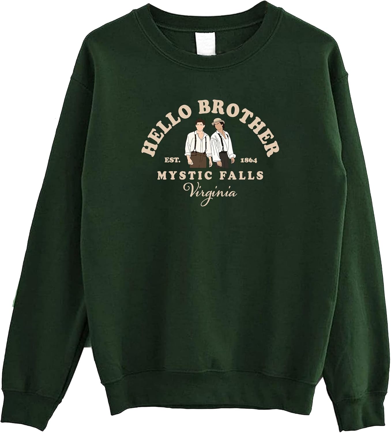 Hello Brother Mystic Falls Virginia Sweatshirt