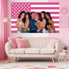Katseye Poster Banner Party Decor