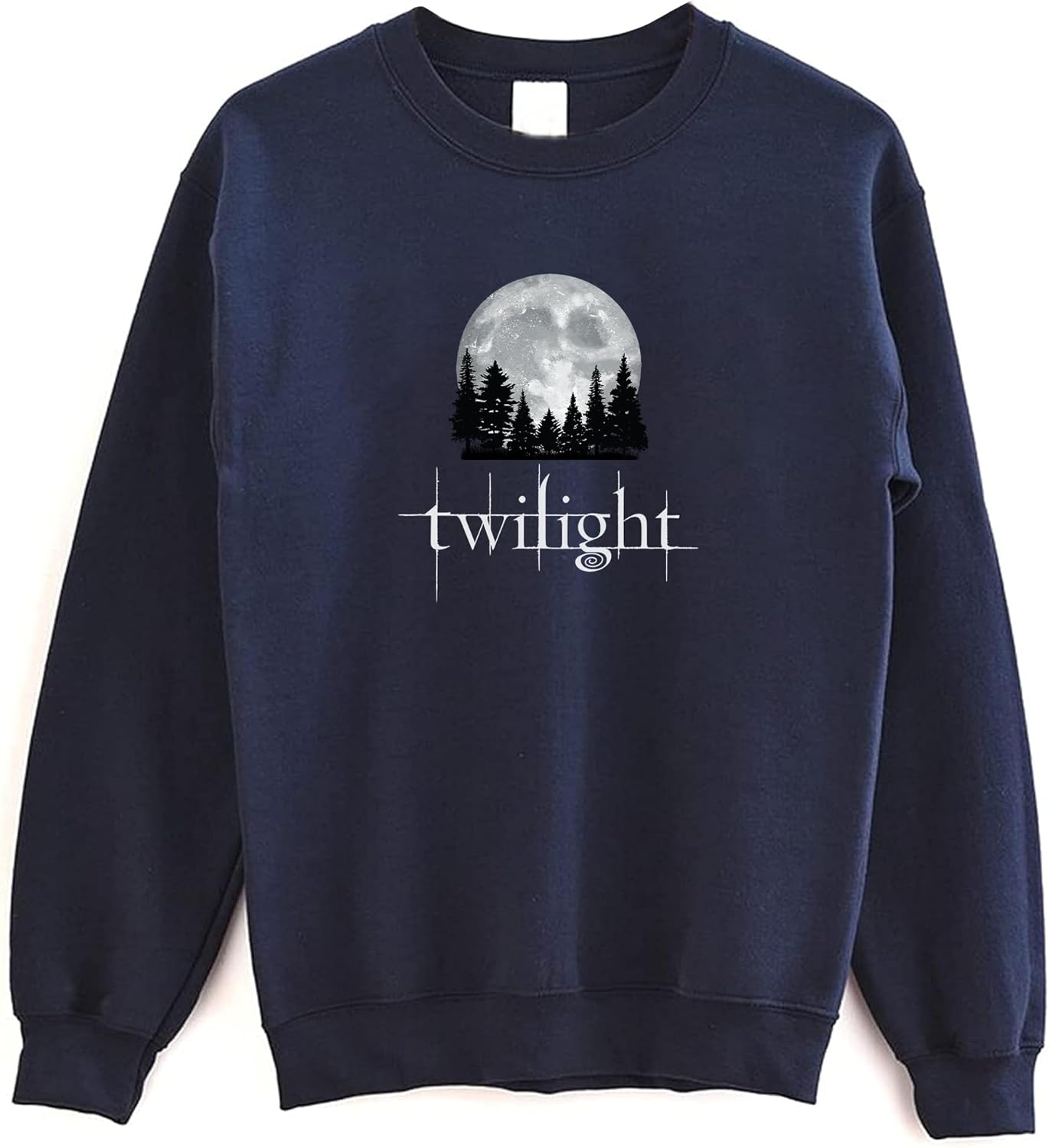 Vintage Moon Forks Sweater Movie Lovers Sweatshirt