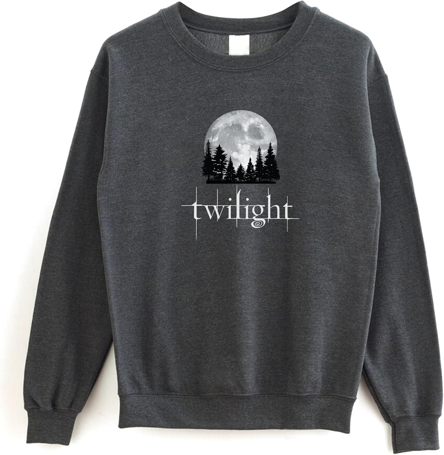 Vintage Moon Forks Sweater Movie Lovers Sweatshirt