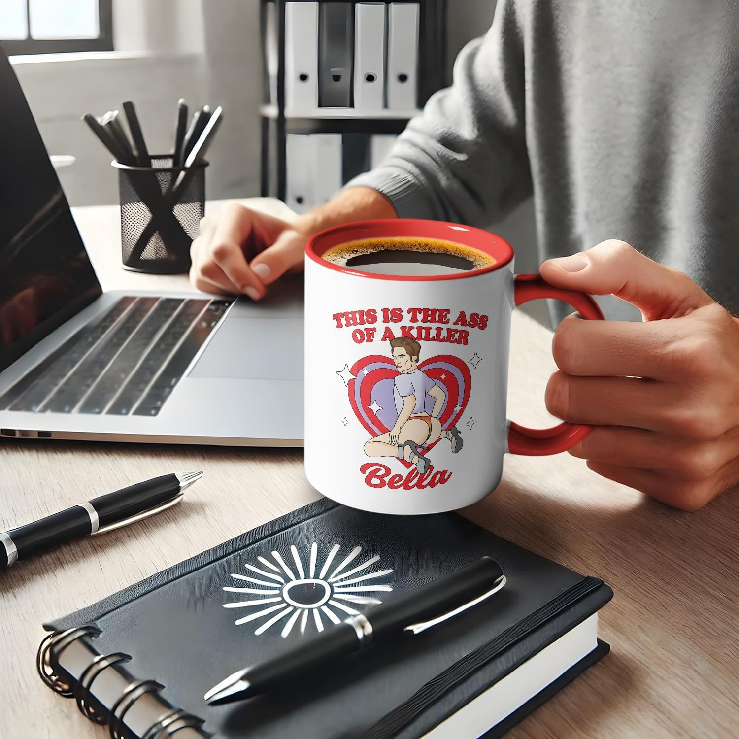 This is the Ass of a Killer Bella Funny Humorous Office Coffee Mug Tea Cup