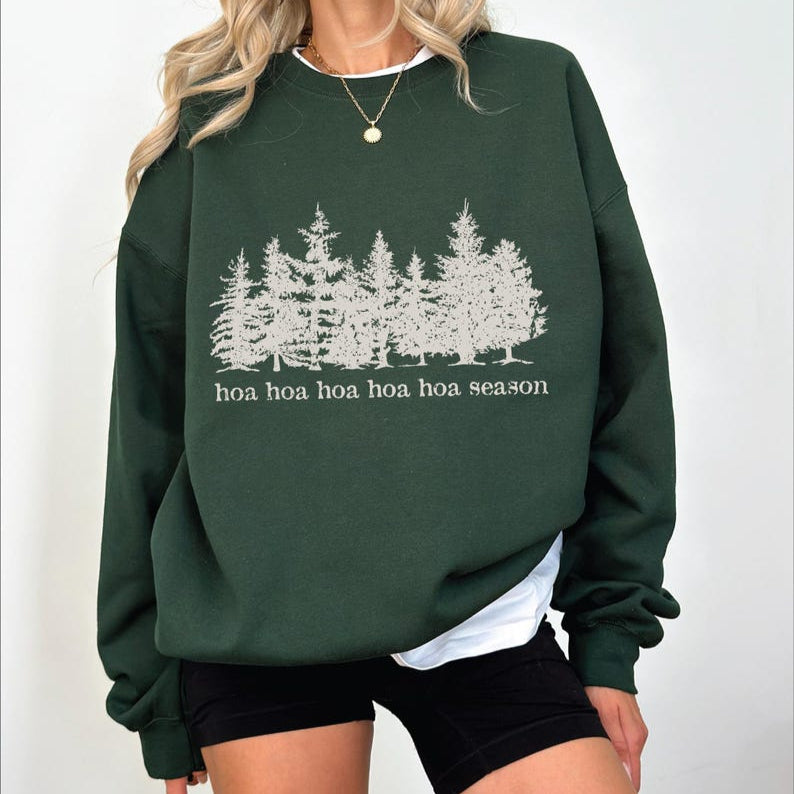 Hoa Hoa Hoa Hoa Hoa Season Crewneck Sweatshirt