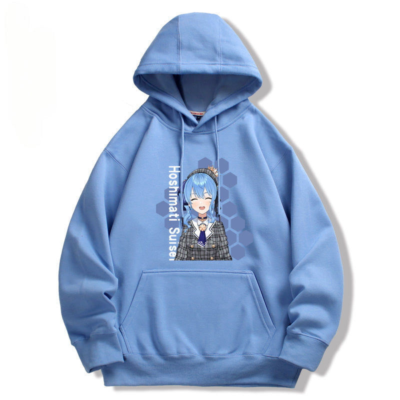 Unisex Cartoon Anime Print Cosplay Hoodie