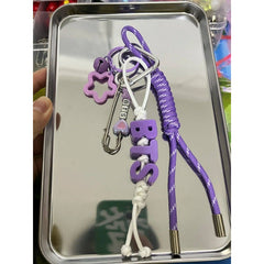 BANGTAN Purple Bag Pendant Keychain