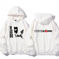 Men's Game Logo Print Pullover Hoodie