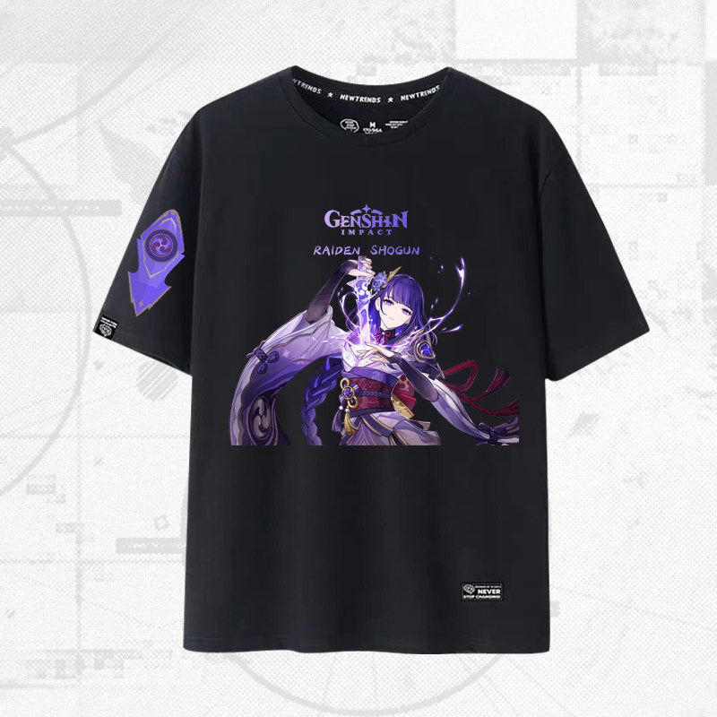 Unisex Game Printed Short Sleeve T-Shirt