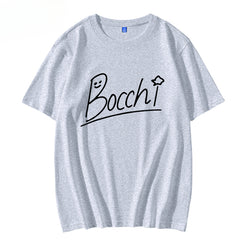 Bocchi Anime Logo Short-sleeved T-shirt