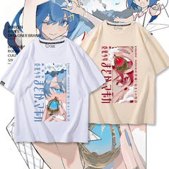 Casual Anime Short-sleeved Cotton Tee