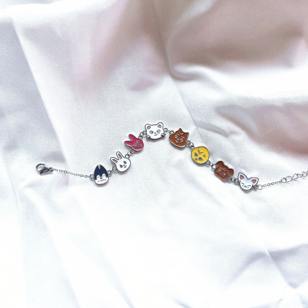 Cute Kpop STAY Cartoon Bracelet