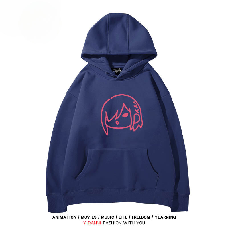 Unisex Anime Nagi Loose Cosplay Hoodie